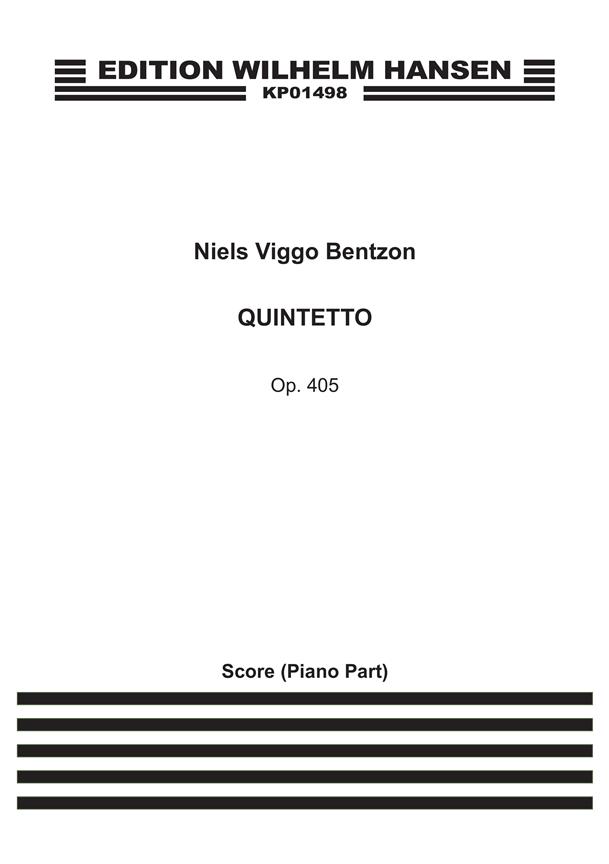 Quintetto Op.405 4flt/Pf Sc